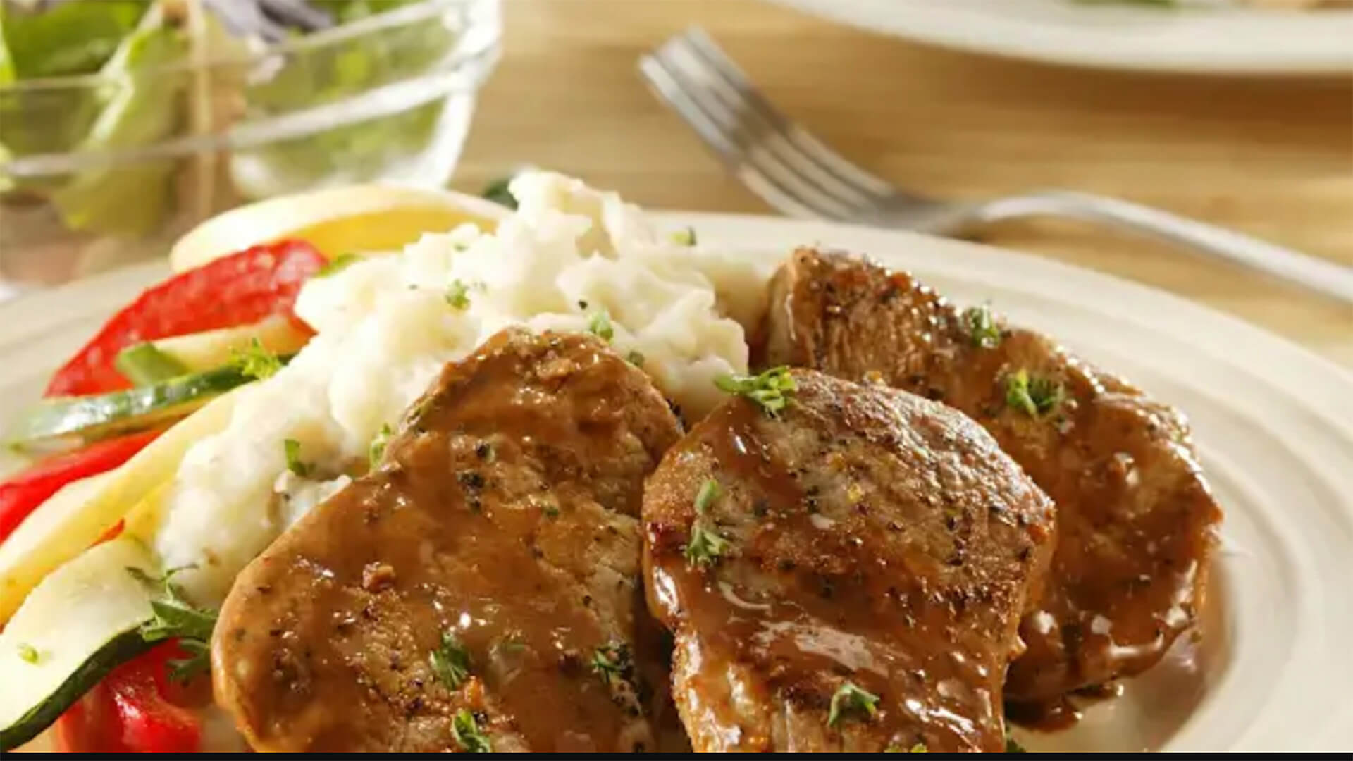 Pork Tenderloin Diane - Soulful Pork
