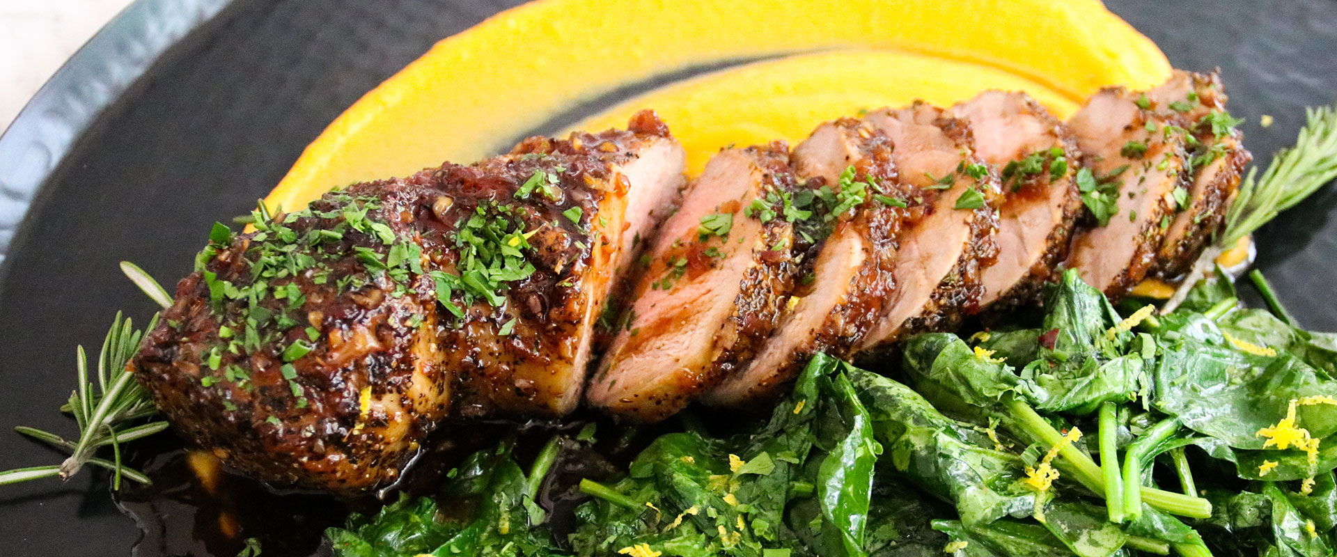 Bourbon Glazed Pork Tenderloin - Soulful Pork