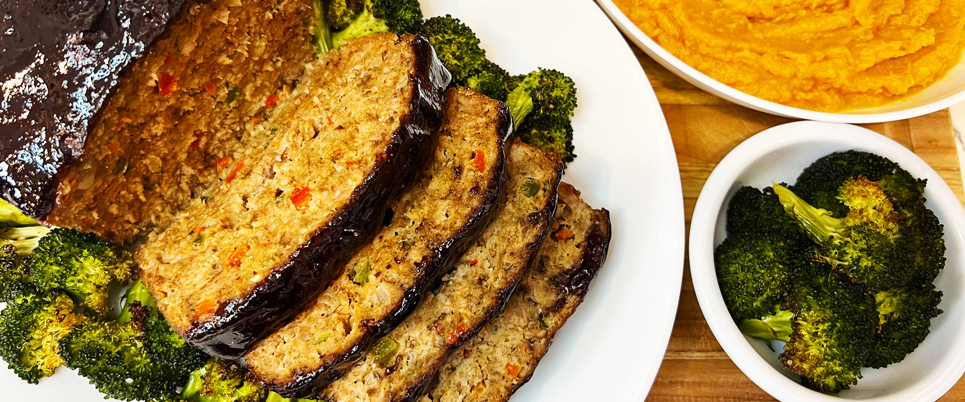 Ground Pork Meatloaf with Sorrel-BBQ Glaze - Soulful Pork