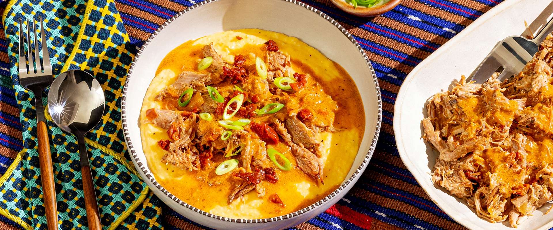 Pulled Pork &amp; Grits - Soulful Pork