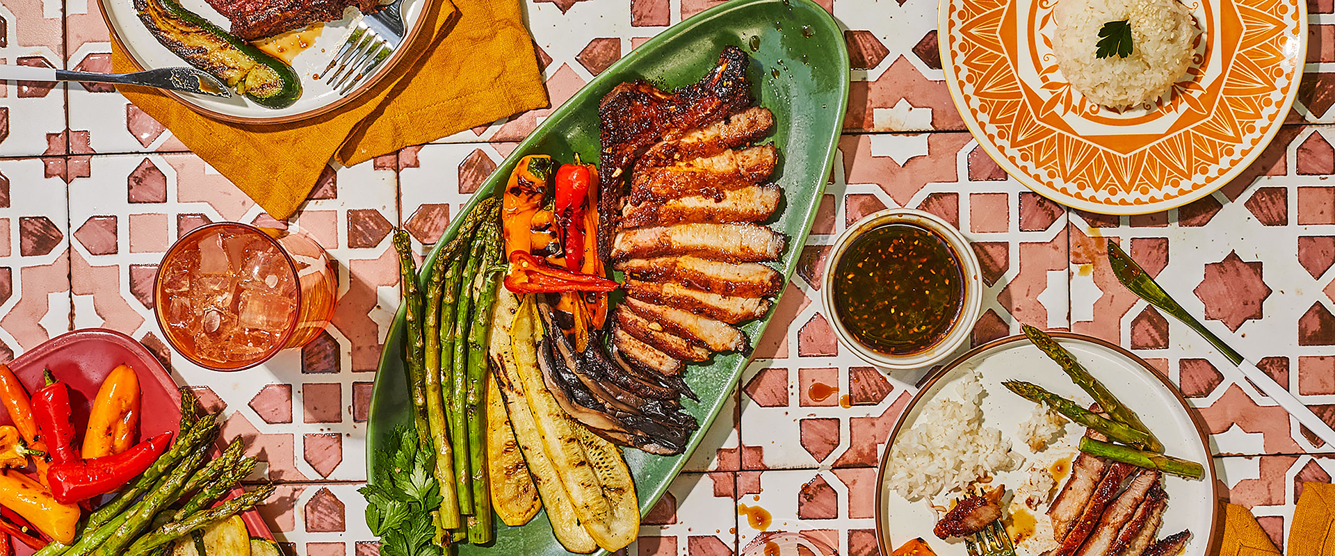 Spicy Teriyaki Grilled Pork Chops - Soulful Pork